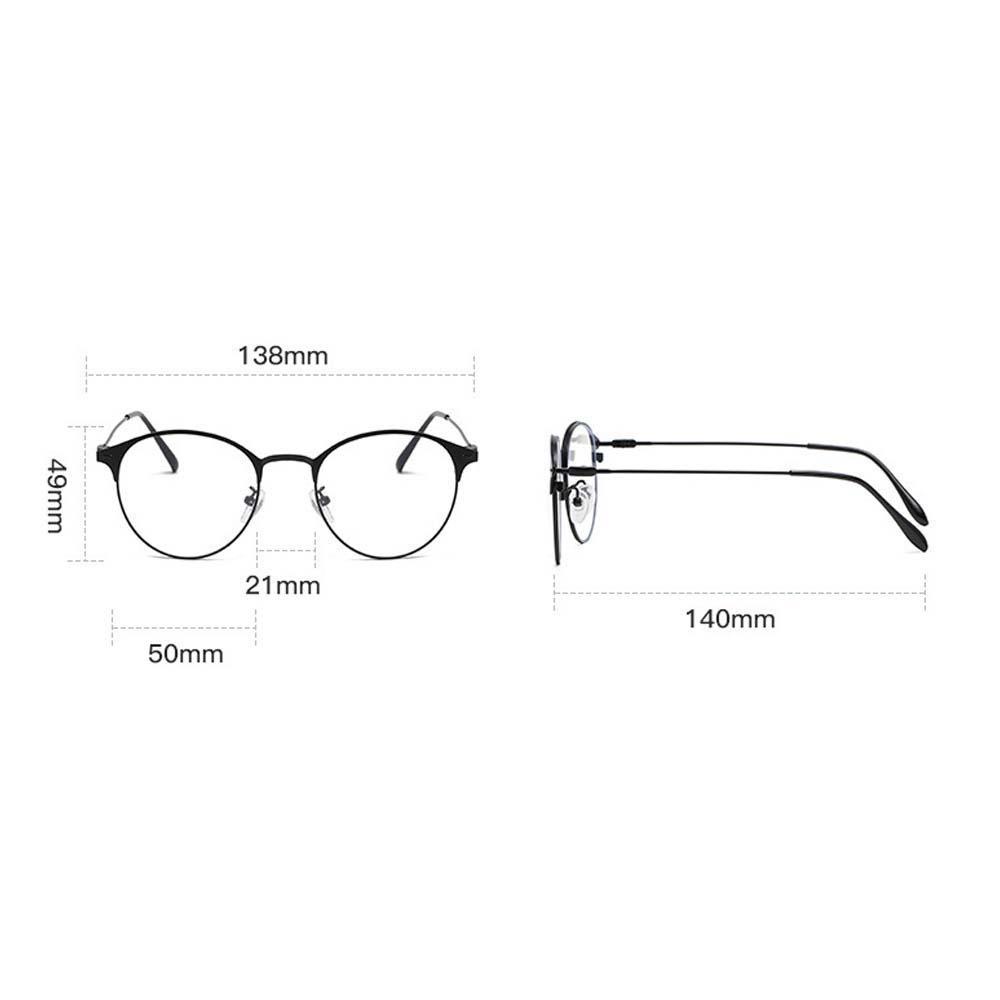 Kính Mát Tròn Gọng Kim Loại Thay Đổi Màu Sắc Dành Cho Nữ BACK2LIFE