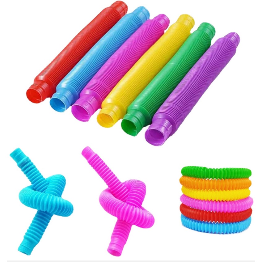Đồ chơi ống gấp nếp kéo tạo hình giảm căng thẳng vui nhộn