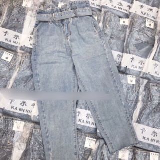 [RẺ VÔ ĐỊCH] QUẦN BAGGY NỮ LƯNG THUN KÈM NỊT