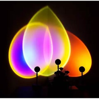 •••HCM••• Đèn LED Chiếu Cầu Vồng Trang Trí