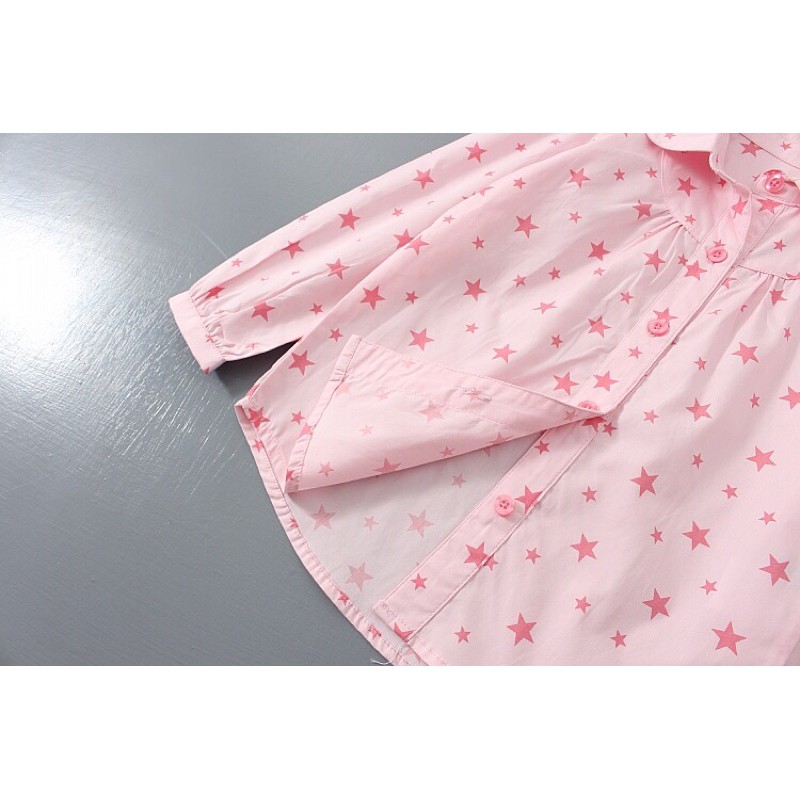 Sơ mi cho bé gái 1-4 tuổi A 190121