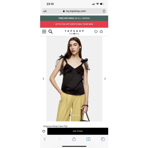 ÁO DÂY LỤA SATIN TOPSH0P