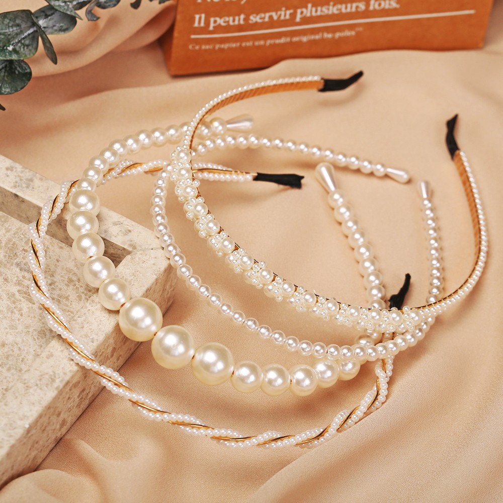 Bờm cài tóc đính ngọc điệu đà BT01 Jujin Jewelry_Kèm ảnh thật