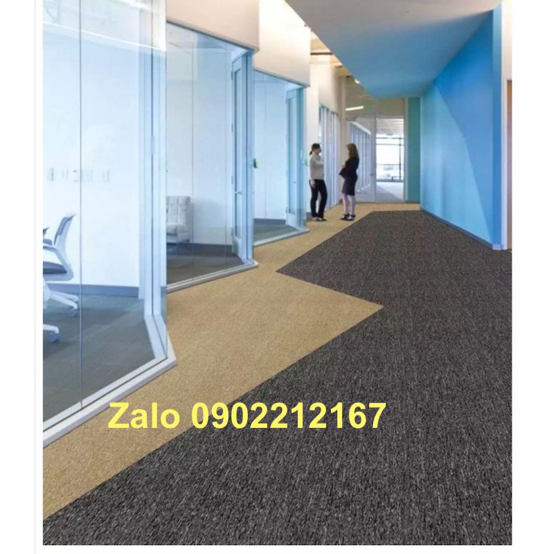 Thảm trải sàn phòng ngủ trang trí khách sạn thảm nỉ ghép lót sàn nhà dày 5mm, sự kiện tấm 50x50