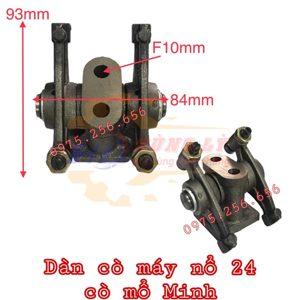 Dàn cò máy nổ 24 cò mổ minh phụ tùng máy nổ phụ tùng máy nông nghiệp phụ tùng Hùng Lỳ