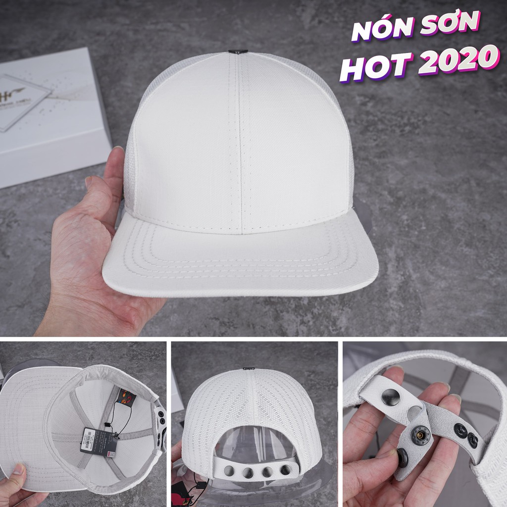 Nón Sơn Snapback Chính Hãng Tặng Kèm Móc khóa Nón Sơn