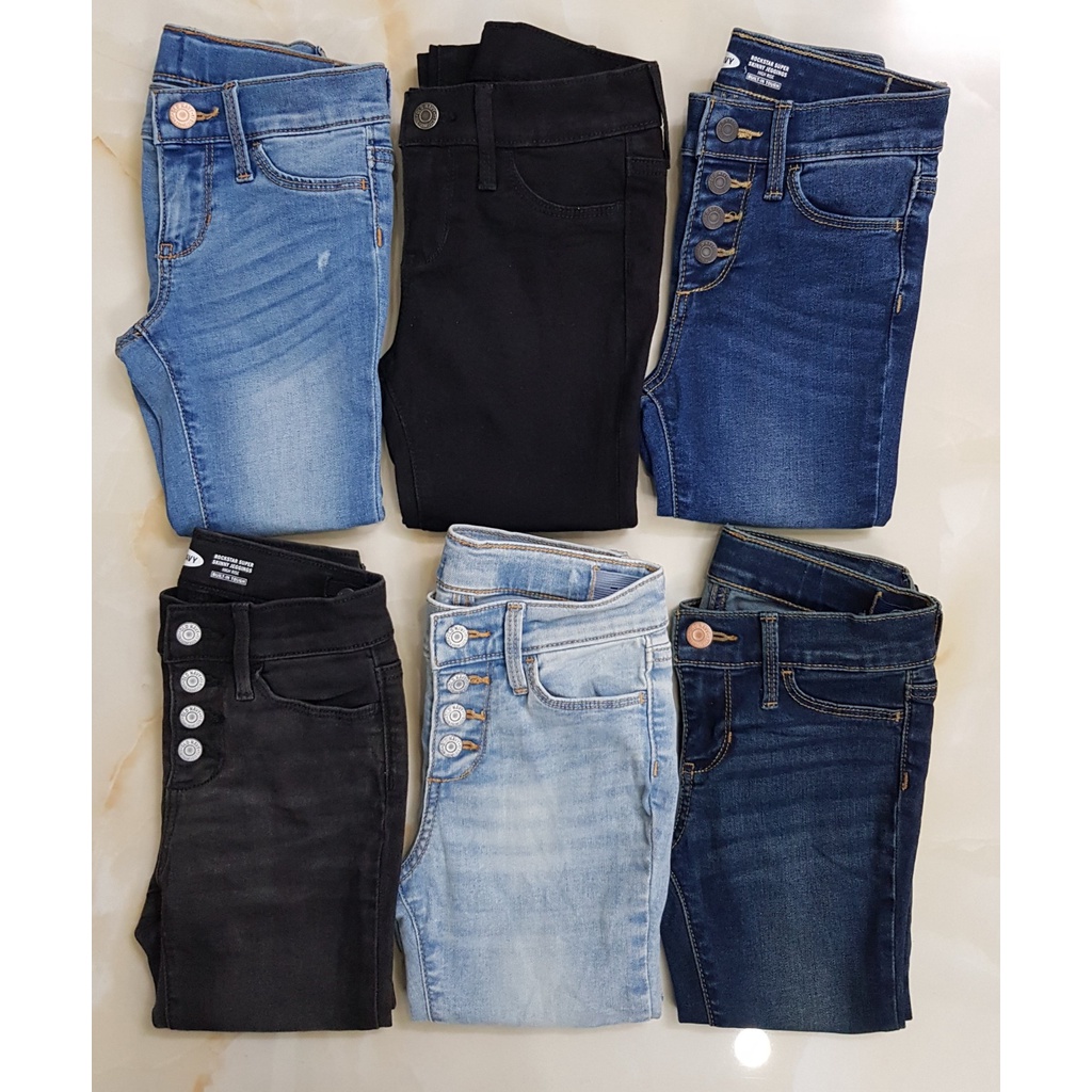 Quần jean dài bé gái Old Navy VNXK 5-16T (đẹp xuất sắc luôn ạ)