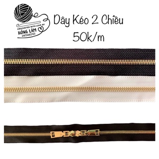 Dây Kéo 2 chiều Răng 5