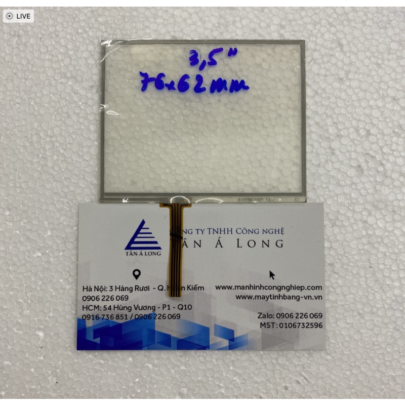 Tấm cảm ứng công nghiệp 3.5 inch/ 76x62mm | BigBuy360 - bigbuy360.vn