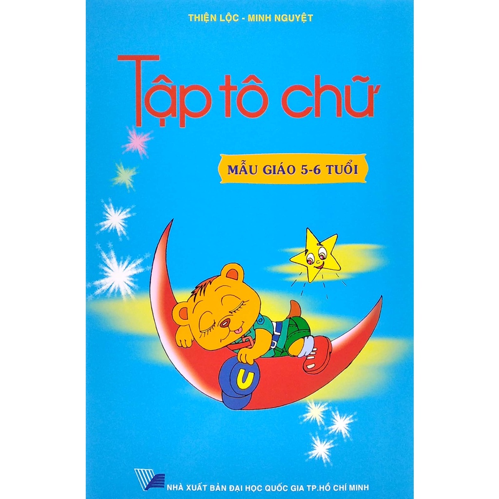 Sách Tập Tô Chữ (Mẫu Giáo 5-6 Tuổi)