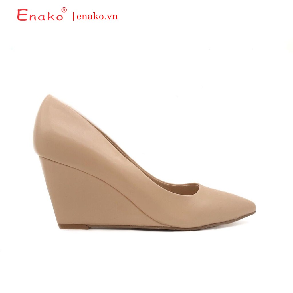 Giày Đế Xuồng Đẹp Mũi Nhọn 7cm Enako TP13264