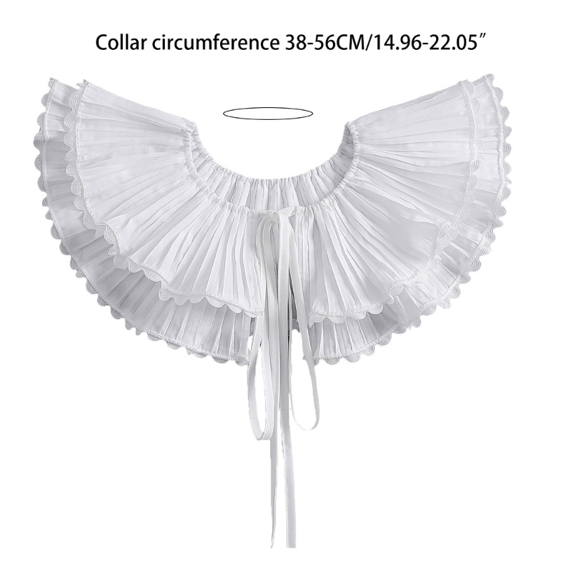 Áo Choàng Giả Nhiều Lớp Thắt Nơ Trang Trí Thanh Lịch