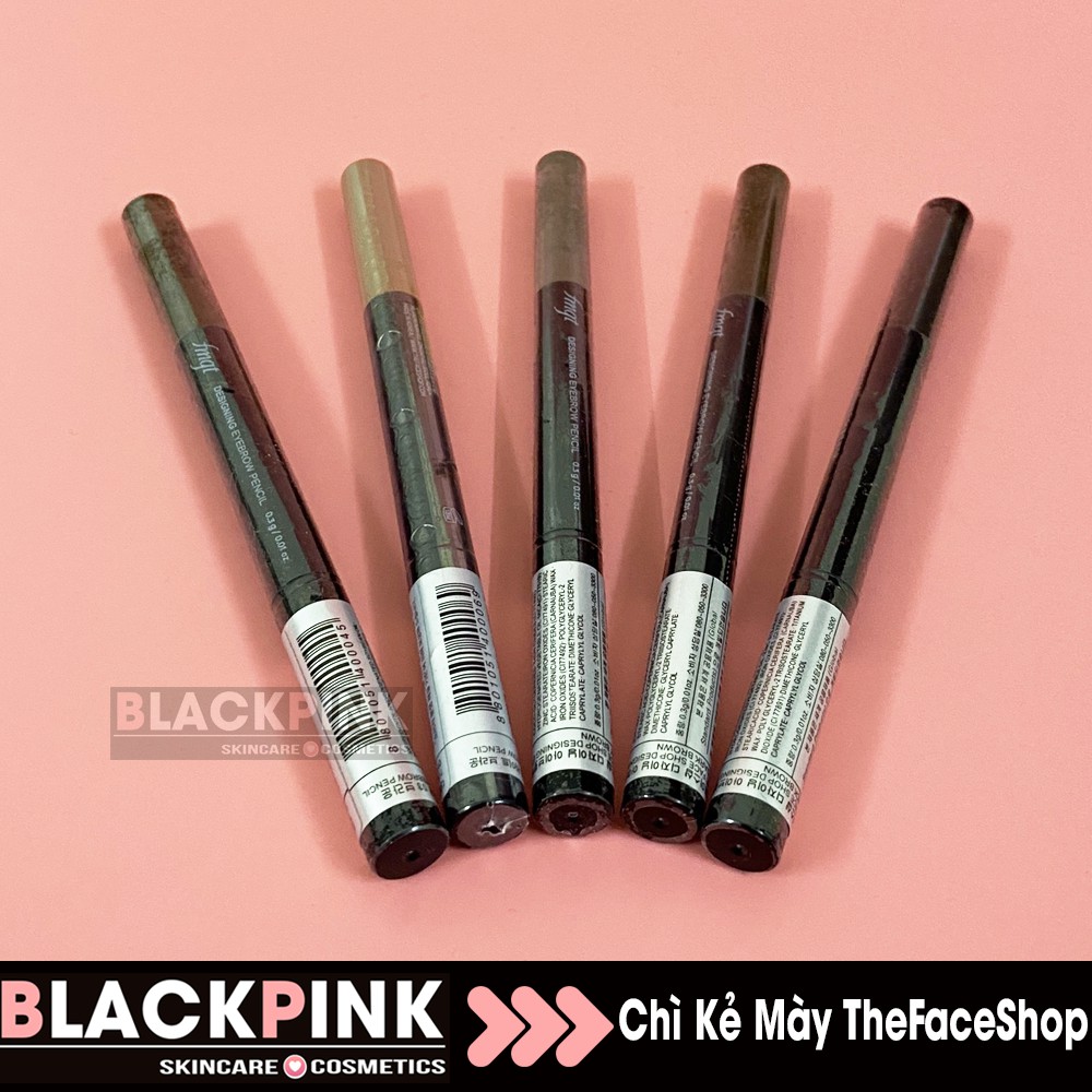 Chì kẻ mày TFS Desining Eyebrow Pencil The Face Shop Hàn Quốc