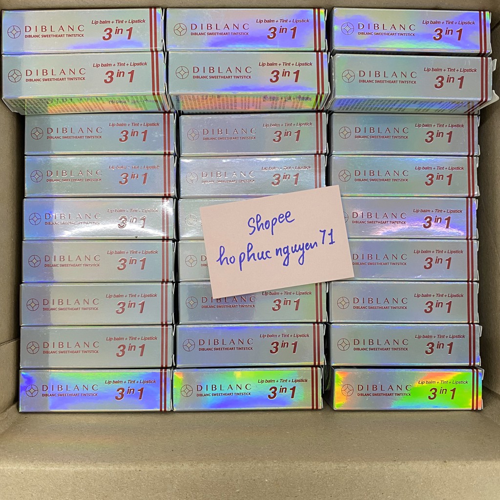 Son Dưỡng Đa Năng DIBLANC Sweetheart Tinstick 3in1 [LIPBALM + TINT+ LIPS TICK] | BigBuy360 - bigbuy360.vn