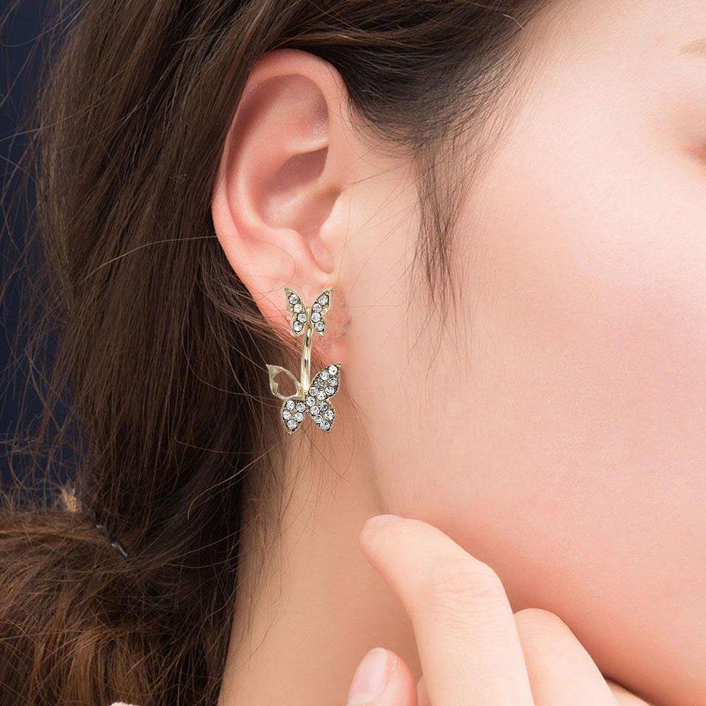 CACTU Bông Tai Hình Bướm Thời Trang Cho Nữ