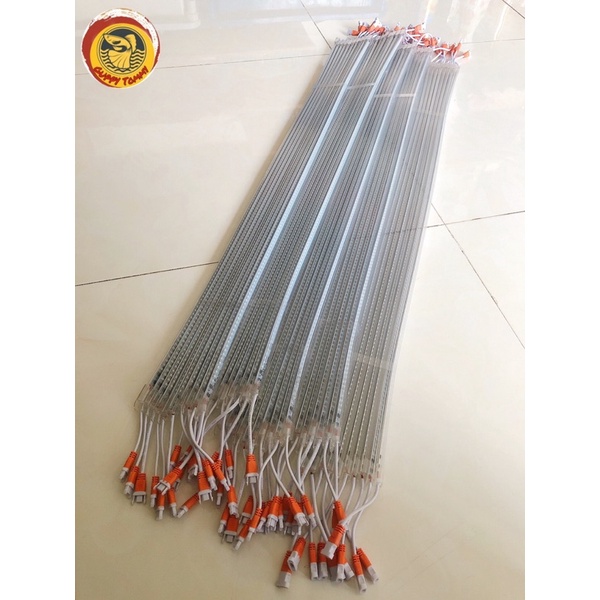 Đèn led thanh 220v (5 tặng 1)chíp 2835 siêu sáng bọc nhựa - Áng sáng trắng