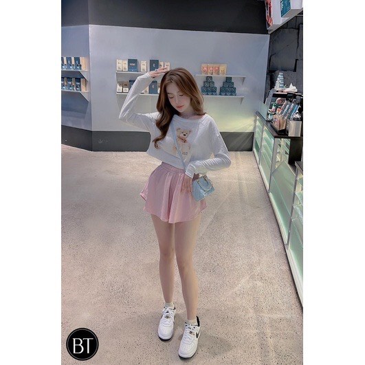 Set coton giấy in hình gấu