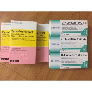 Vitamin D fluoretten Xách tay Đức date 2021