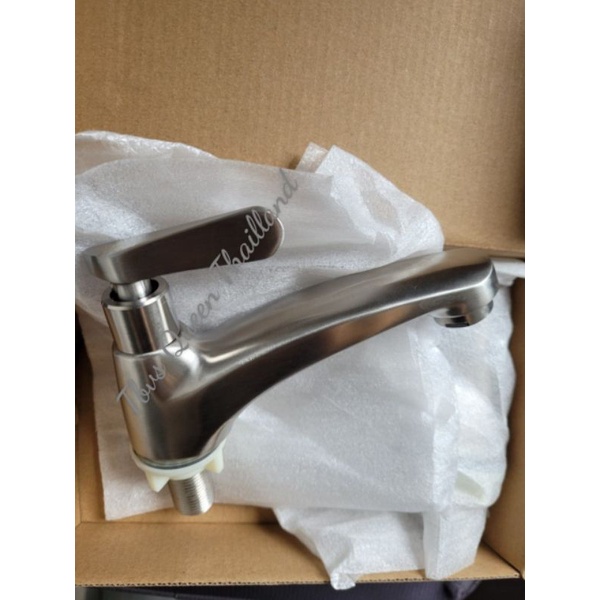 Vòi rửa mặt 1 đường nước lạnh, vòi lavabo inox 304 100%. Chọn v/c Hỏa Tốc để nhận hàng trong 2h TPHCM