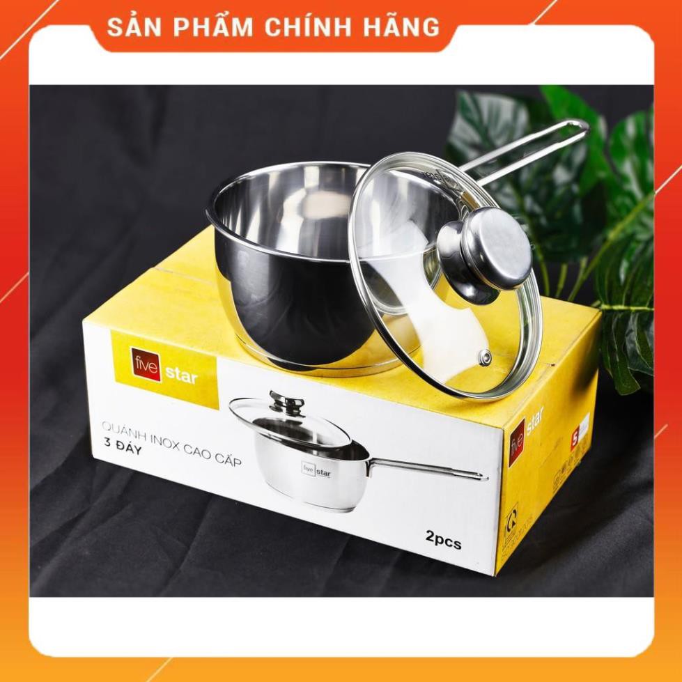 [Chính hãng - Bảo hành 5 năm] Nồi bột FIVESTAR 12cm | 14cm | 16cm, Nồi quấy bột