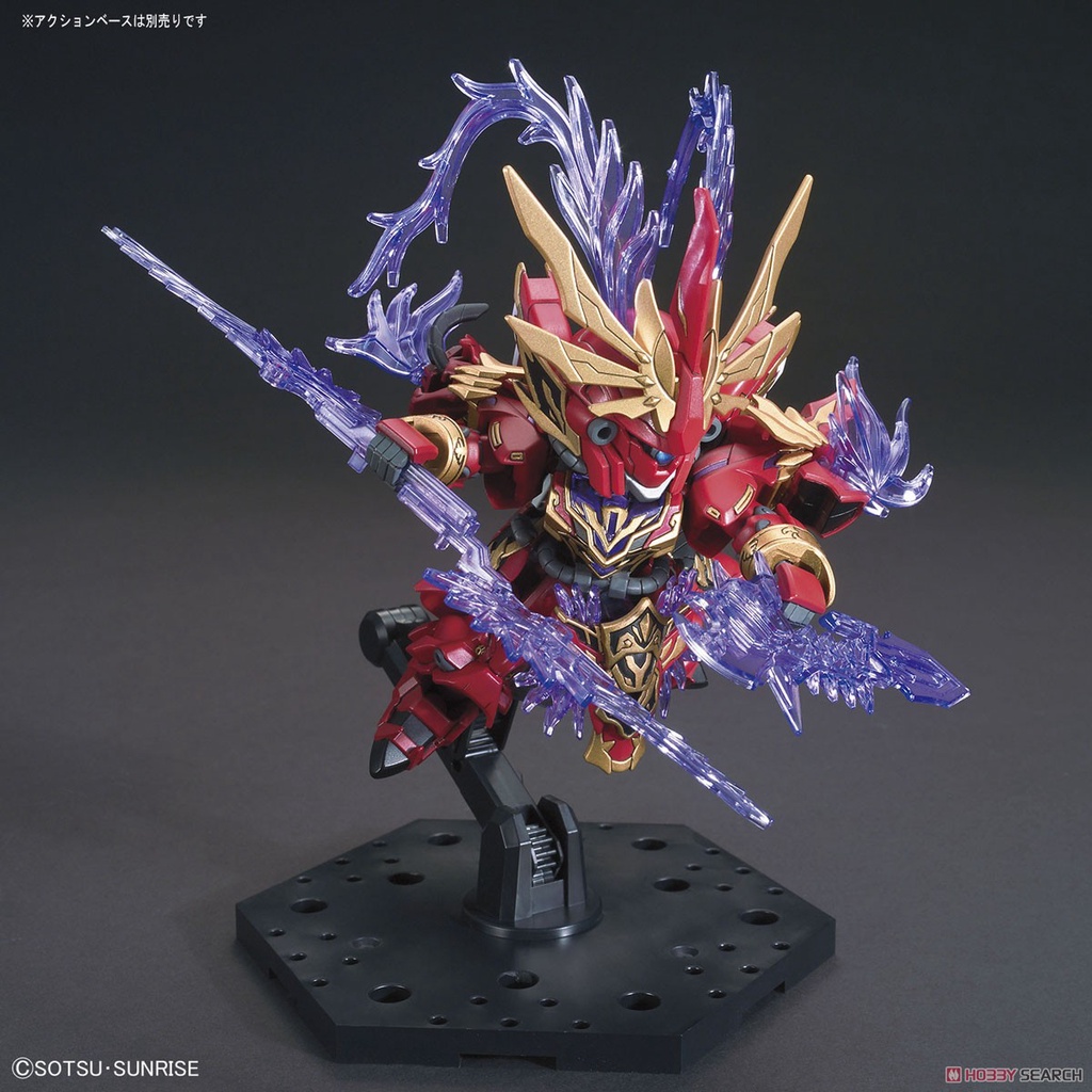 Mô hình lắp ráp Gunpla SD SANGOKU SOKETSUDEN Lyu Bu SINANJU &amp; Chituma Gundam  Bandai Japan