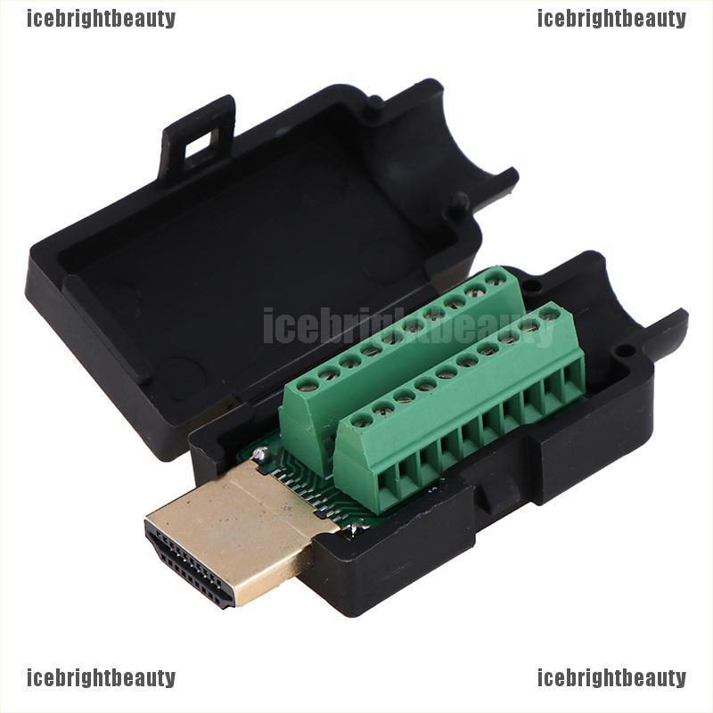 Đầu Nối HDMI 19P Không Hàn Chuyên Dụng