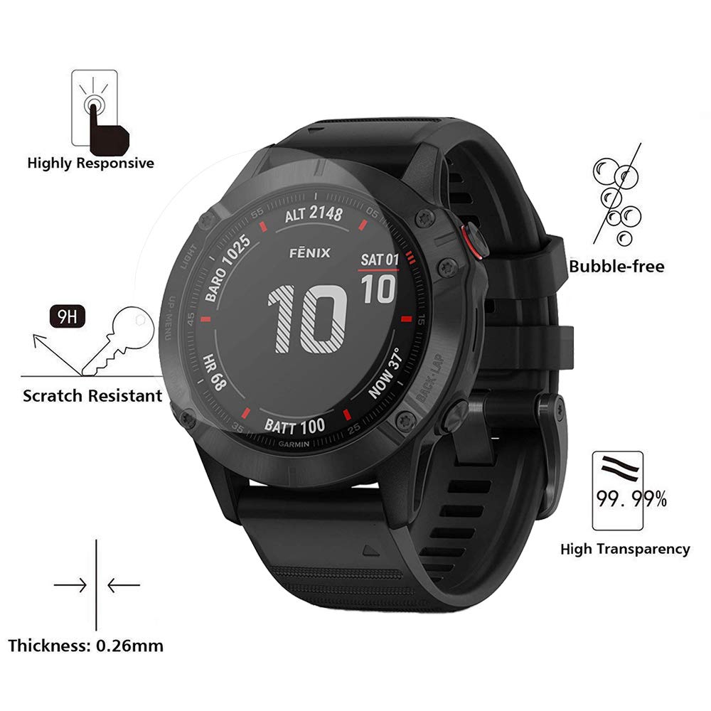 Kính Cường Lực Bảo Vệ Màn Hình Cho Garmin Fenix 6