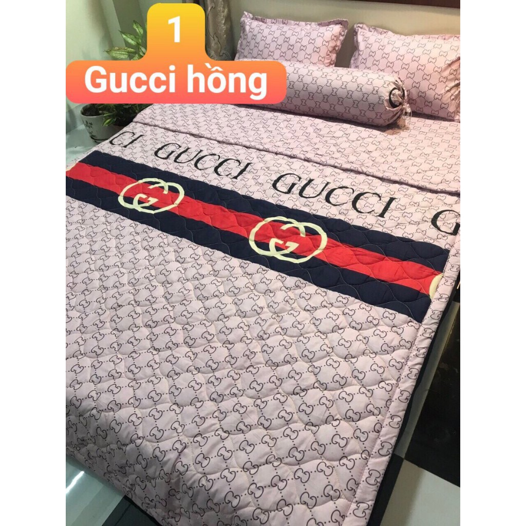 (Hàng mới)Bộ ga chun kèm vỏ gối {dhtn}