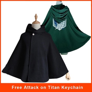 Áo Choàng Cosplay Nhân Vật Eren Levi Mikasa Trong Attack On Titan
