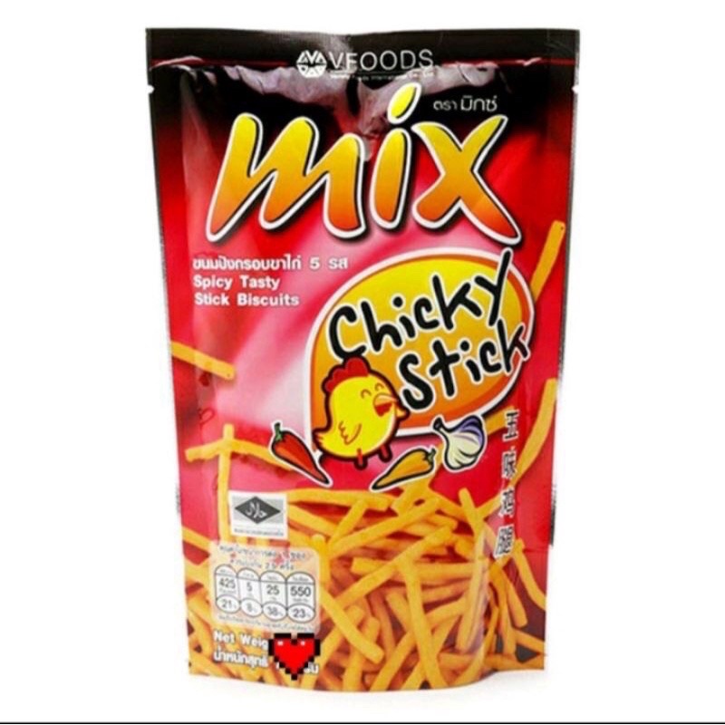 Tăm MIX 60gr Thái Lan VFOODS