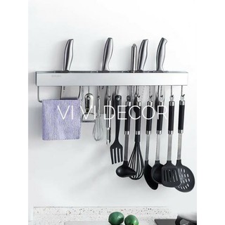 Giá treo dao , kệ dao dán tường inox sus304 cao cấp