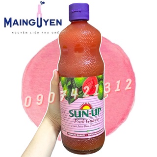 Nước ép/ Syrup Sun-up chai thủy tinh - (Đủ mùi)