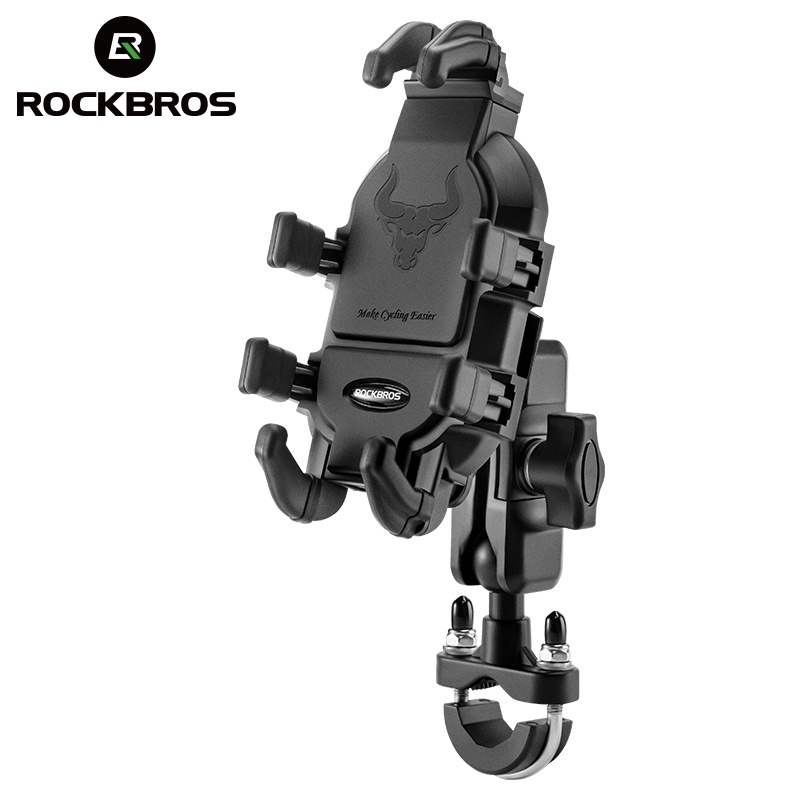  Giá đỡ điện thoại gắn xe máy / xe đạp Rockbros tiện dụng tùy chọn màu sắc