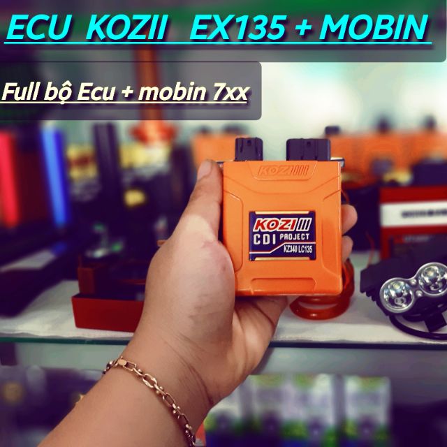 Ic KOZI EXCITER 135 MỞ TUA KHỦNG + mobin sườn kozi malaysia