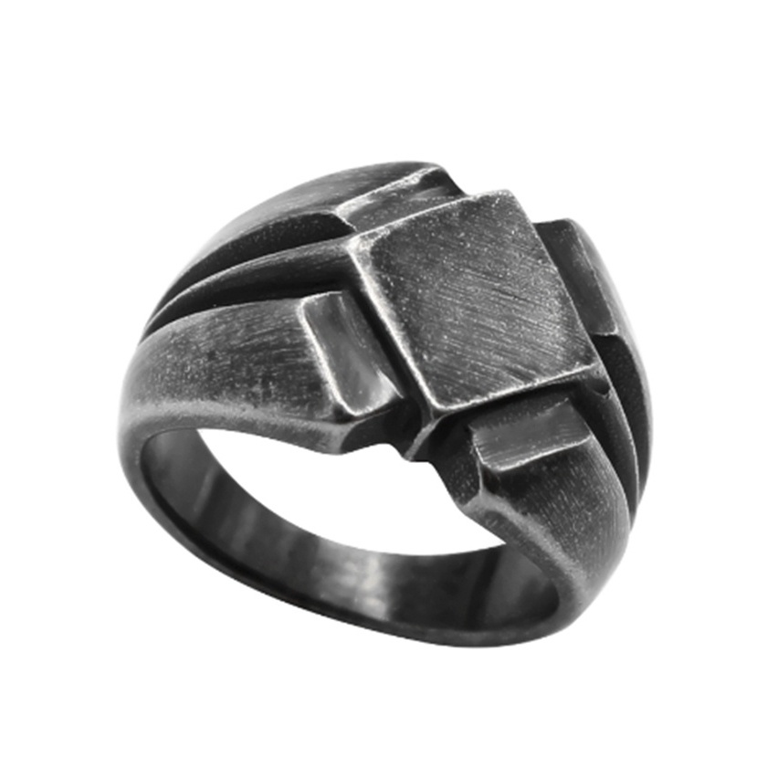 Nhẫn Đeo Tay Kim Loại Phong Cách Vintage Cho Nam - Hàng nhập khẩu