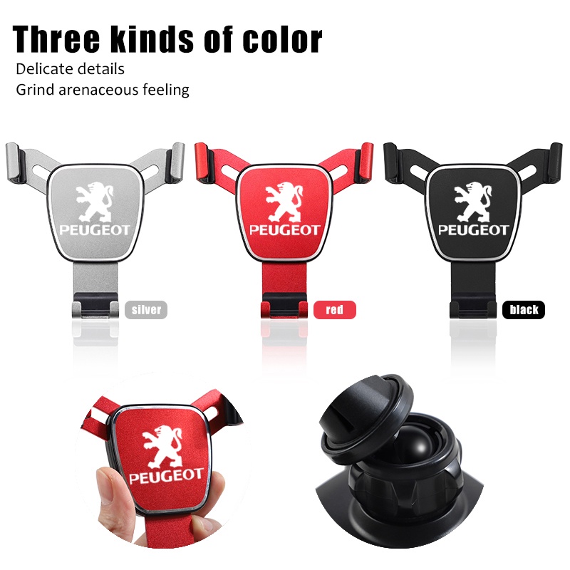 Giá đỡ điện thoại gắn lỗ thông gió xe hơi Peugeot 207 407 406 307 | BigBuy360 - bigbuy360.vn