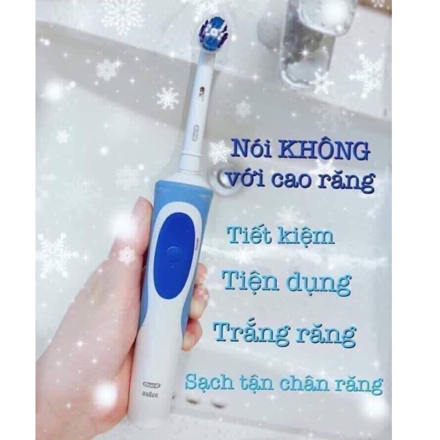 Bàn chải máy Braun Oral B Nhật