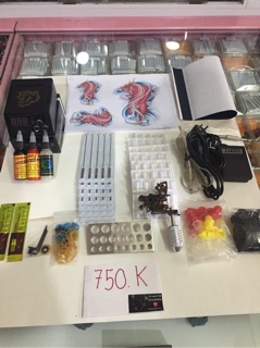 Bộ kit 1 máy xăm Mẫu 03( hàng có sẵn)