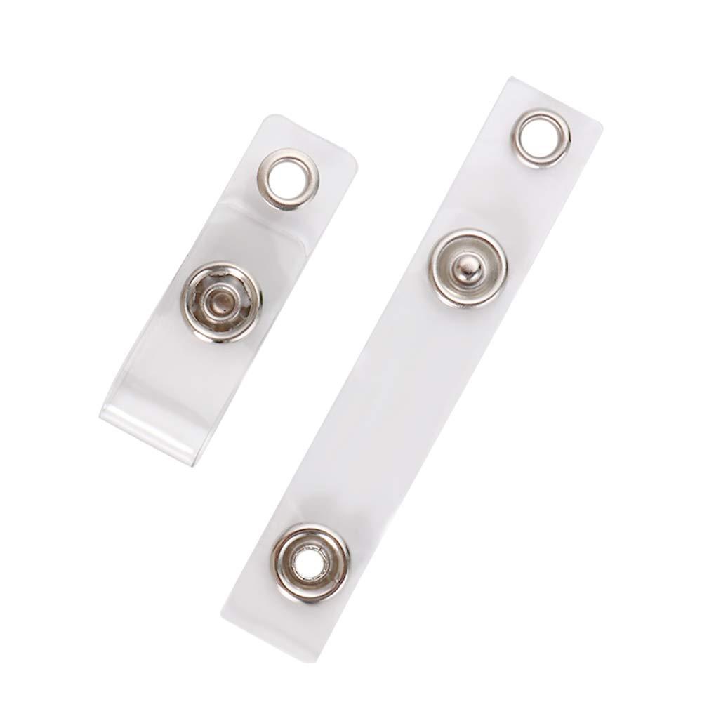 PEWANY Set 10 Dây Đeo Thẻ Trong Suốt Tiện Dụng Giá Đỡ
