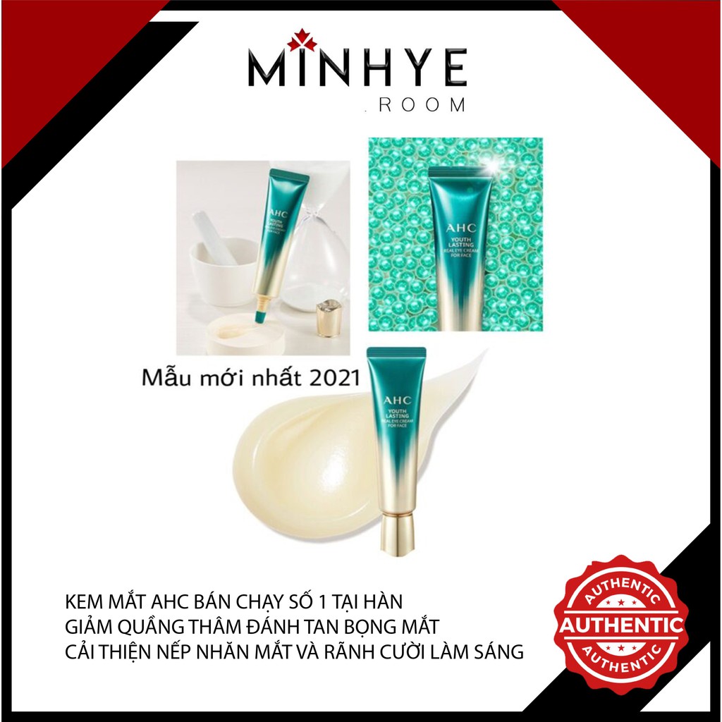Kem Mắt Ahc Mẫu Mới Ngăn Ngừa Nếp Nhăn Giảm Quầng Thâm Mắt