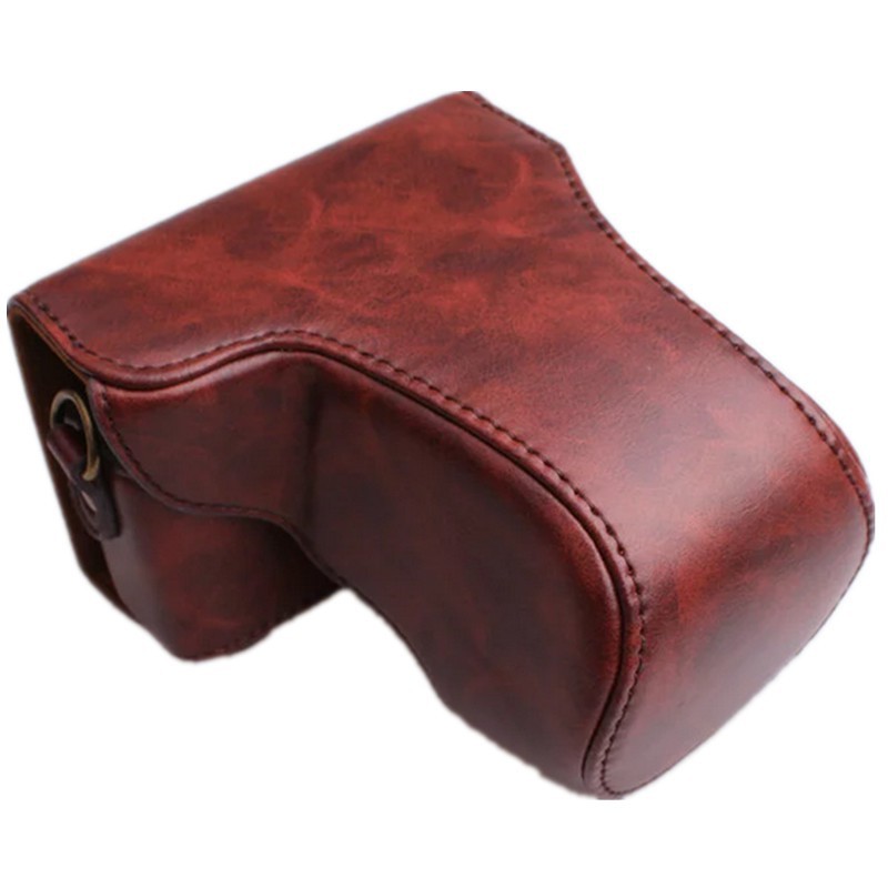 Túi Da Pu Đựng Máy Ảnh Canon EOS M10 Canon EOS M10 Kèm Ống Kính 15-45mm