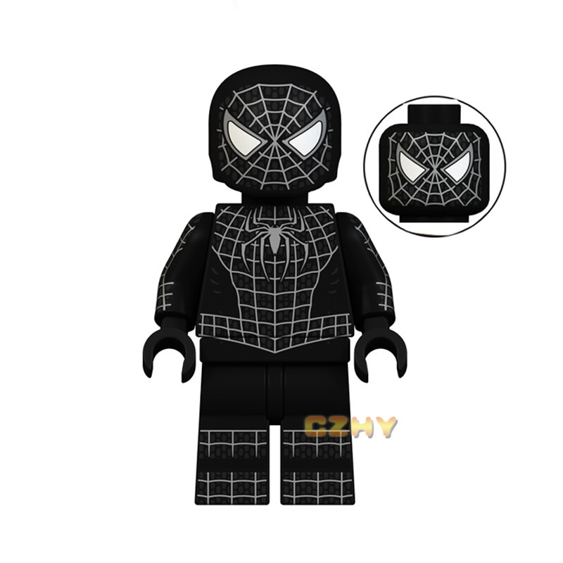 Mô Hình Đồ Chơi Lắp Ráp Siêu Anh Hùng Nhện Mini Cho Bé