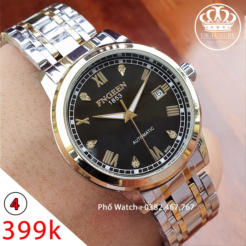 Đồng Hồ Cơ Nam Tự Động FNGEEN 1853 - có 4 màu | BigBuy360 - bigbuy360.vn