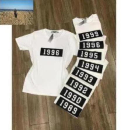 sập sàn Áo thun in năm sinh