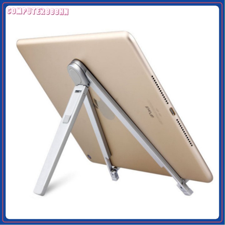 đế nhôm gập gấp gọn tam giác kê iPad, Tablet - Mobile Stand | BigBuy360 - bigbuy360.vn