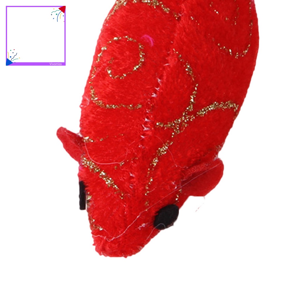 Đồ Chơi Nhồi Bông Giảm Căng Thẳng Kèm Catnip Mừng Năm Mới Cho Mèo Cưng