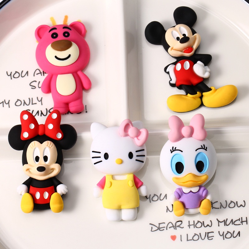 Hình Sticker Cute 3D Siêu To 2,8x4cm (Được Chọn Mẫu)