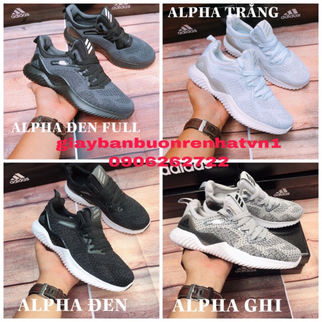 giày thể thao alpha nam nữ