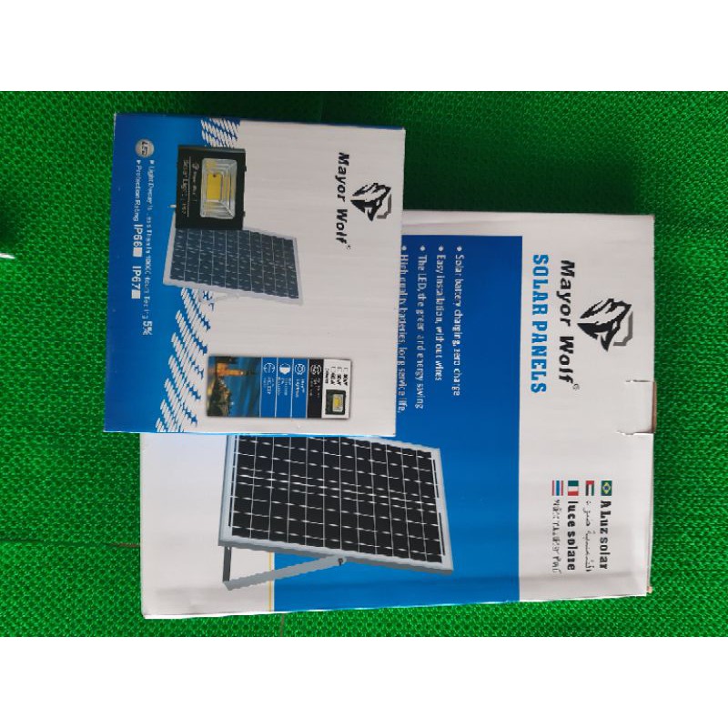 Đèn pha năng lượng Mặt Trời Mayor Wolf 200w _siêu sáng.