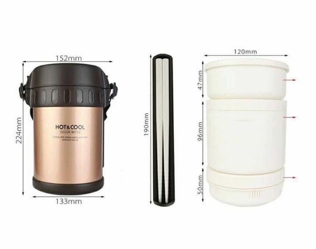 Hộp cơm giữ nhiệt Lock&lock Hot&Cold | BigBuy360 - bigbuy360.vn